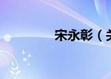 宋永彰（关于宋永彰介绍）