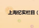 上海纪实栏目（上海纪实频道节目表）