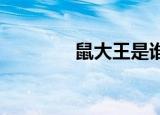 鼠大王是谁（鼠大王和pis）