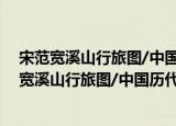 宋范宽溪山行旅图/中国历代山水名画临摹范本（关于宋范宽溪山行旅图/中国历代山水名画临摹范本介绍）
