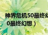 神界危机50最终幻想正式版攻略（神界危机5 0最终幻想）