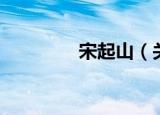 宋起山（关于宋起山介绍）