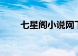 七星阁小说网下载（七星阁小说网）