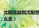 沈阳北站到沈阳世博园怎么走（沈阳世博园怎么走）