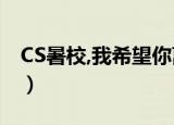 CS暑校,我希望你离留学生越远越好（cs暑校）