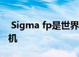  Sigma fp是世界上最小的全画幅无反光镜相机