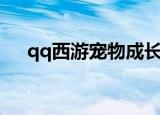 qq西游宠物成长和资质（qq西游宠物）