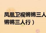 凤凰卫视锵锵三人行明朝那些事儿（凤凰卫视锵锵三人行）