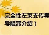 完全性左束支传导阻滞（关于完全性左束支传导阻滞介绍）