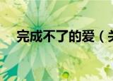完成不了的爱（关于完成不了的爱介绍）