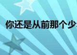 你还是从前那个少年没有一丝丝改变下一句