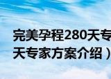 完美孕程280天专家方案（关于完美孕程280天专家方案介绍）