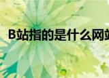B站指的是什么网站（b站指的是哪个网站）