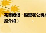 完美叛侣：腹黑老公请接招（关于完美叛侣：腹黑老公请接招介绍）