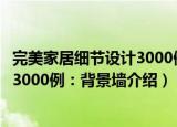 完美家居细节设计3000例：背景墙（关于完美家居细节设计3000例：背景墙介绍）