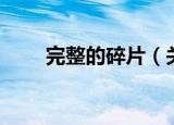 完整的碎片（关于完整的碎片介绍）