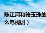 陈江河和骆玉珠的电视剧（陈江河骆玉朱是什么电视剧）