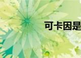 可卡因是由什么制成的？