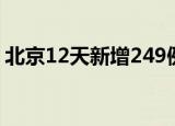 北京12天新增249例（北京23天新增332例）