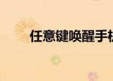 任意键唤醒手机应用（任意键唤醒）