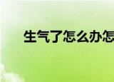 生气了怎么办怎么哄（生气了怎么办）