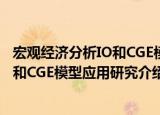 宏观经济分析IO和CGE模型应用研究（关于宏观经济分析IO和CGE模型应用研究介绍）