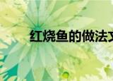 红烧鱼的做法文字（红烧鱼的做法）