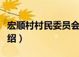 宏顺村村民委员会（关于宏顺村村民委员会介绍）
