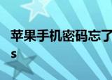 苹果手机密码忘了怎么解锁?教你一招vivoY5s