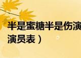 半是蜜糖半是伤演员表介绍（半是蜜糖半是伤演员表）