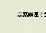 宗系辨诬（关于宗系辨诬介绍）