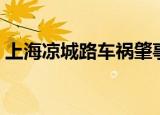 上海凉城路车祸肇事司机（上海凉城路车祸）