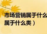 市场营销属于什么类别的专业代码（市场营销属于什么类）