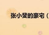 张小斐的豪宅（张小斐开300万豪车）