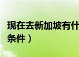 现在去新加坡有什么要求（去新加坡需要什么条件）