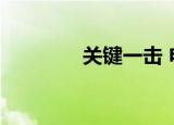关键一击 电影（关键一击）