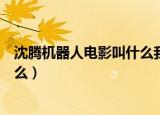 沈腾机器人电影叫什么我和我的父辈（沈腾机器人电影叫什么）