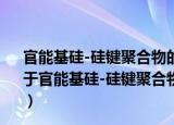 官能基硅-硅键聚合物的超分子组装及其光电性能研究（关于官能基硅-硅键聚合物的超分子组装及其光电性能研究介绍）