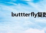 buttterfly复数（butterfly的复数）
