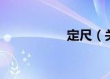 定尺（关于定尺介绍）