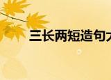 三长两短造句大全（三长两短造句）