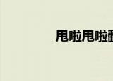 甩啦甩啦翻唱（甩啦甩啦）