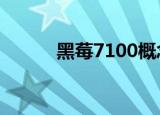 黑莓7100概念机（黑莓7100g）