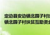 定边县安边镇北园子村扶贫互助资金协会（关于定边县安边镇北园子村扶贫互助资金协会介绍）