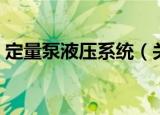 定量泵液压系统（关于定量泵液压系统介绍）