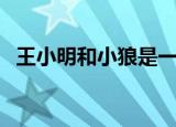 王小明和小狼是一个人吗（王小明李小狼）