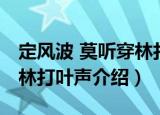 定风波 莫听穿林打叶声（关于定风波 莫听穿林打叶声介绍）