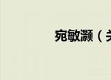 宛敏灏（关于宛敏灏介绍）