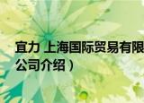 宜力 上海国际贸易有限公司（关于宜力 上海国际贸易有限公司介绍）