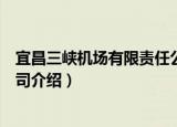 宜昌三峡机场有限责任公司（关于宜昌三峡机场有限责任公司介绍）